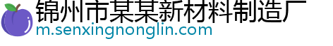 锦州市某某新材料制造厂